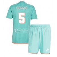 Inter Miami Sergio Busquets #5 3rd trikot Kinder 2024-25 Kurzarm (+ Kurze Hosen)